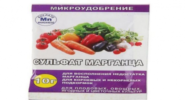 Síran manganatý, barva a složení, aplikace síranového hnojiva mnso4